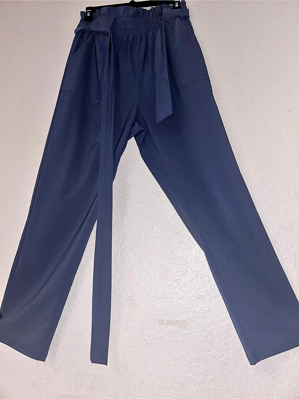 Wide Leg Pants in Blue Like New - Picture 5 of 5
